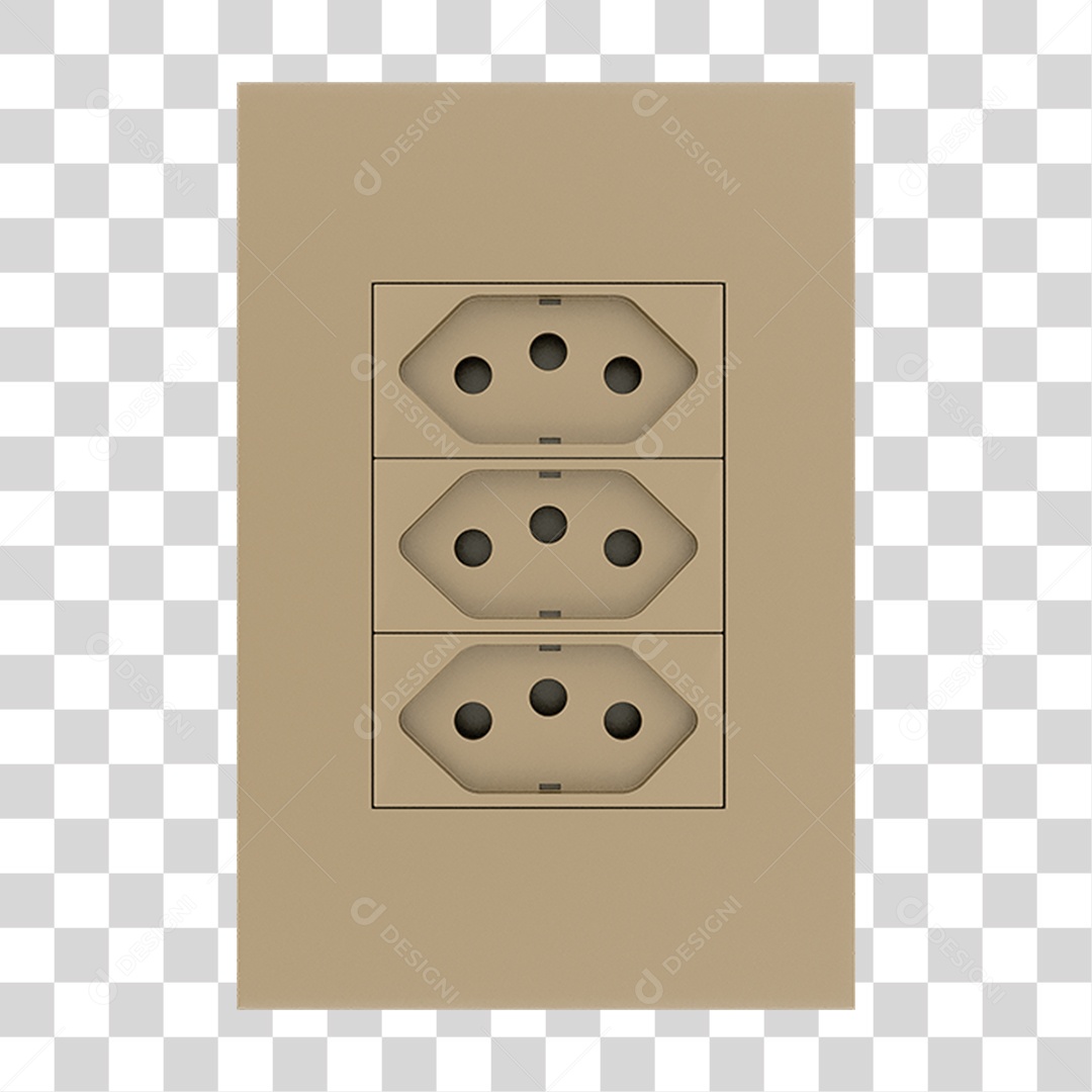 Tomada Energia PNG Transparente