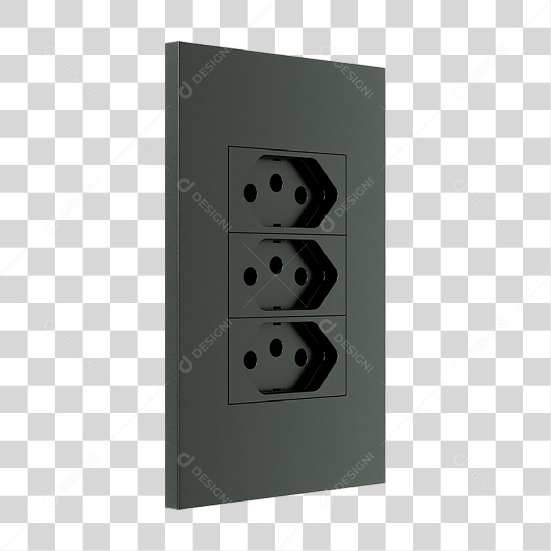 Tomada Energia PNG Transparente