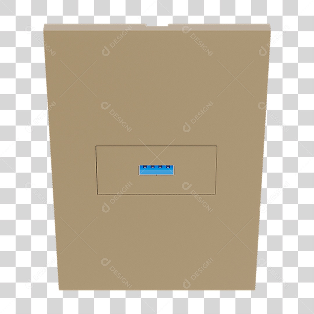 Tomada Usb PNG Transparente