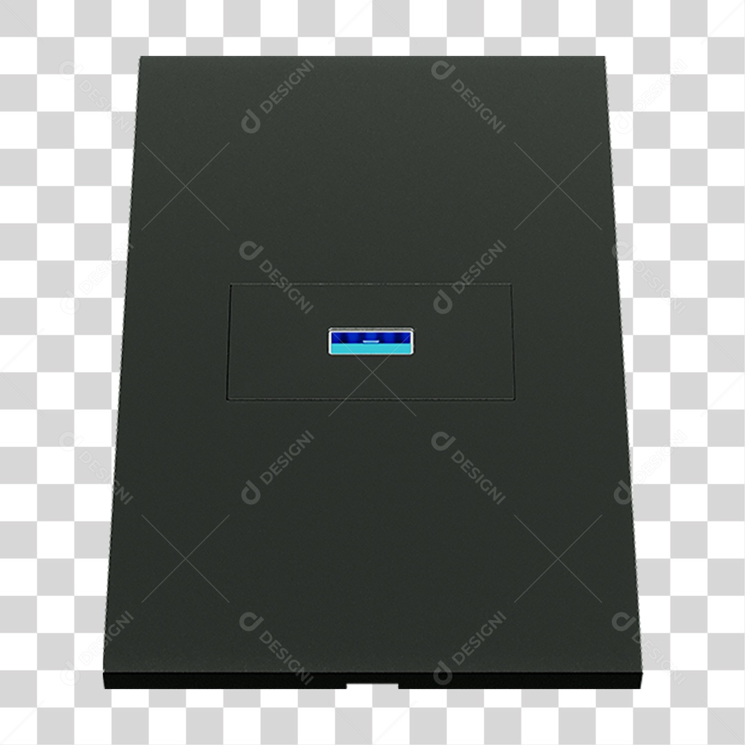 Tomada Usb PNG Transparente