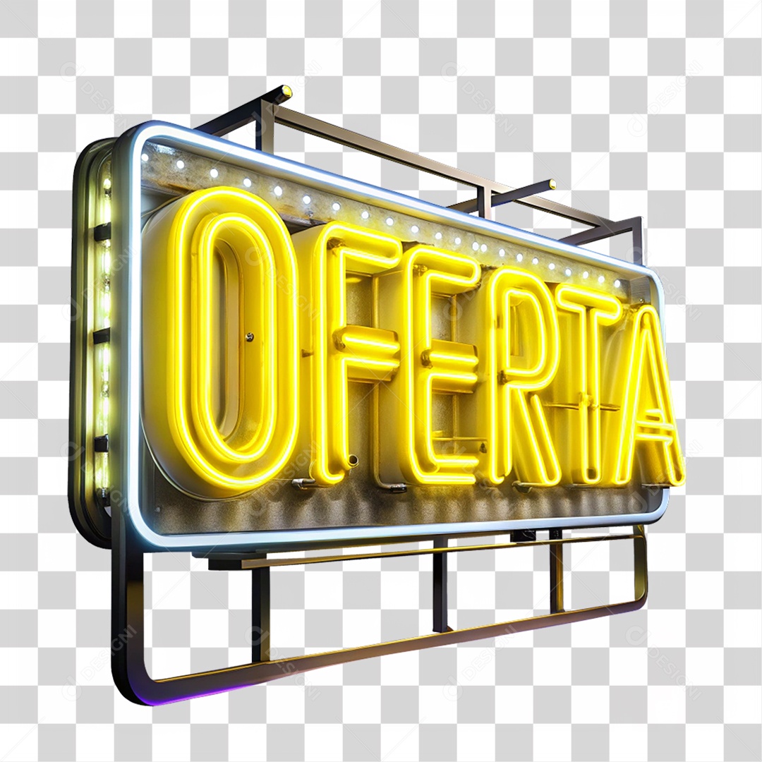 Placa de Metal Ofertas PNG Transparente