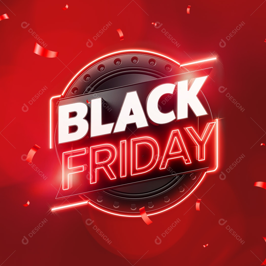 Social Media Black Friday PSD Editável