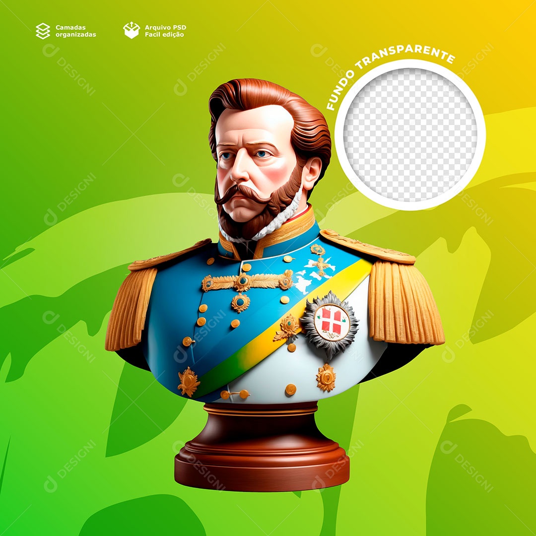 Personagem Elemento 3D para Composição PSD