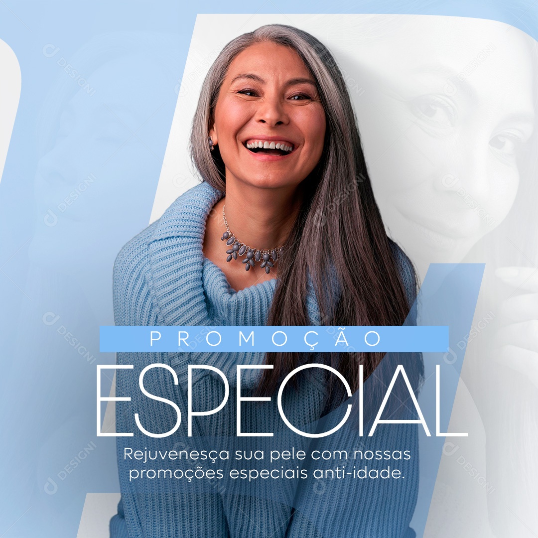 Dermatologista Promoção Especial Social Media PSD Editável