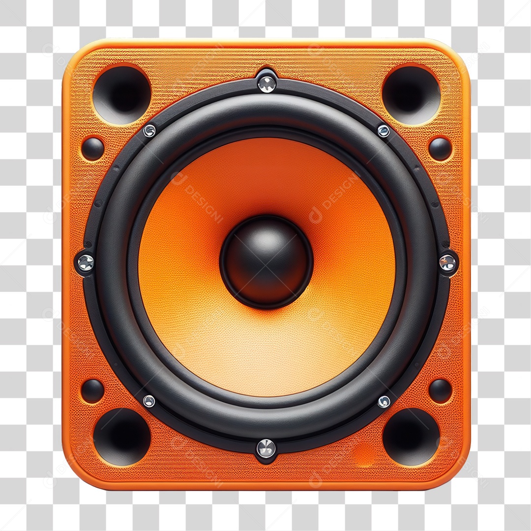 Caixa de Som Elemento para Composição Elemento IA Inteligência artificial