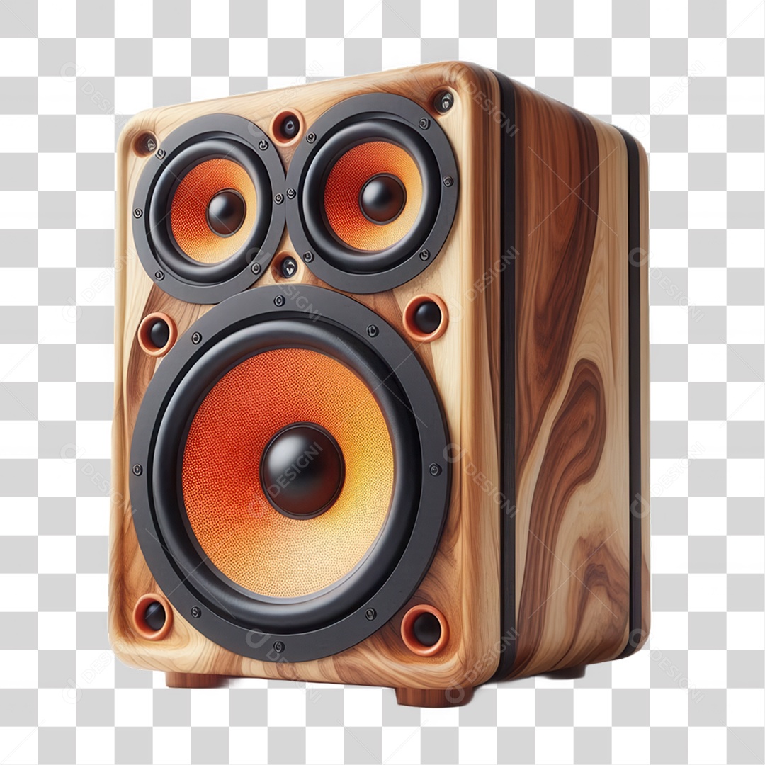 Caixa de Som Elemento para Composição Elemento IA Inteligência artificial