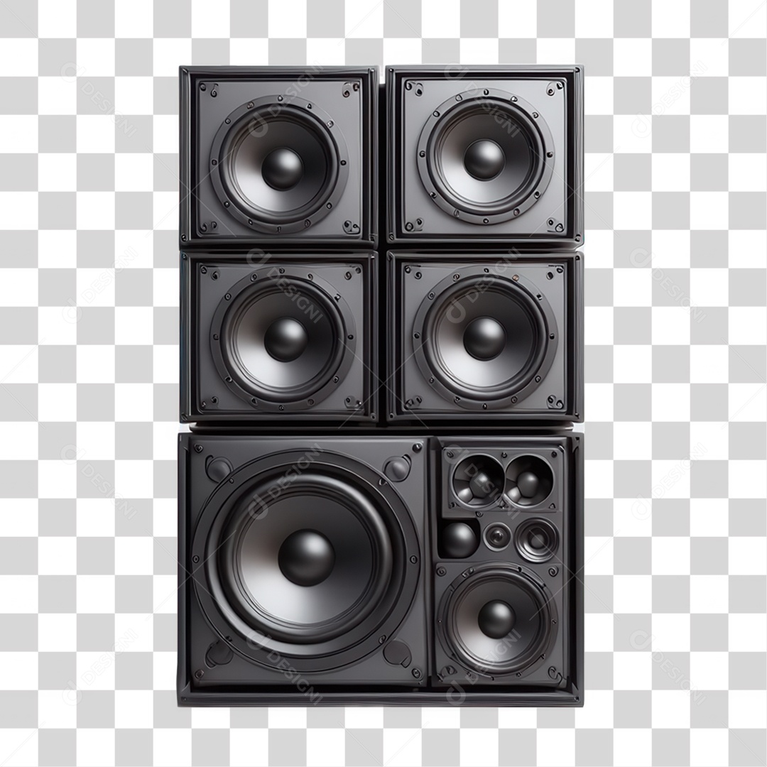 Alto-falante Caixa de Som PNG Transparente