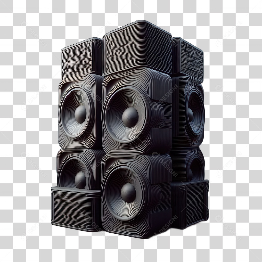 Alto-falante Caixa de Som PNG Transparente