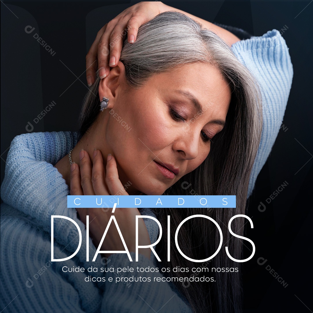 Dermatologista Social Media PSD Editável