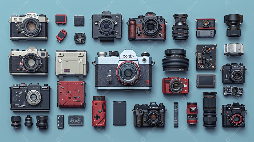 Equipamento fotográfico profissional de excelência