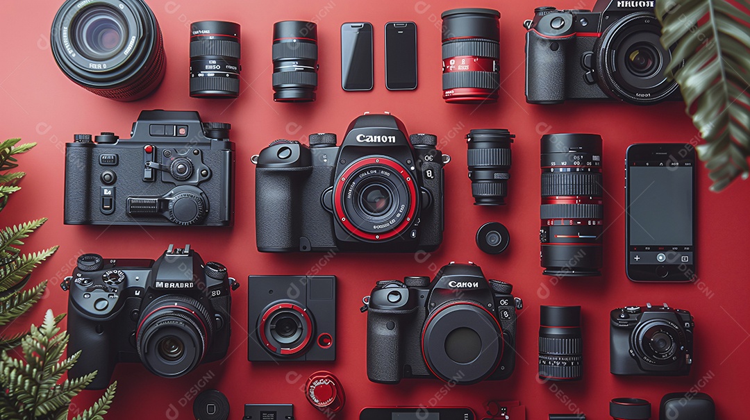 Equipamento fotográfico profissional de excelência