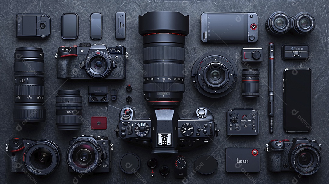 Equipamento fotográfico profissional de excelência