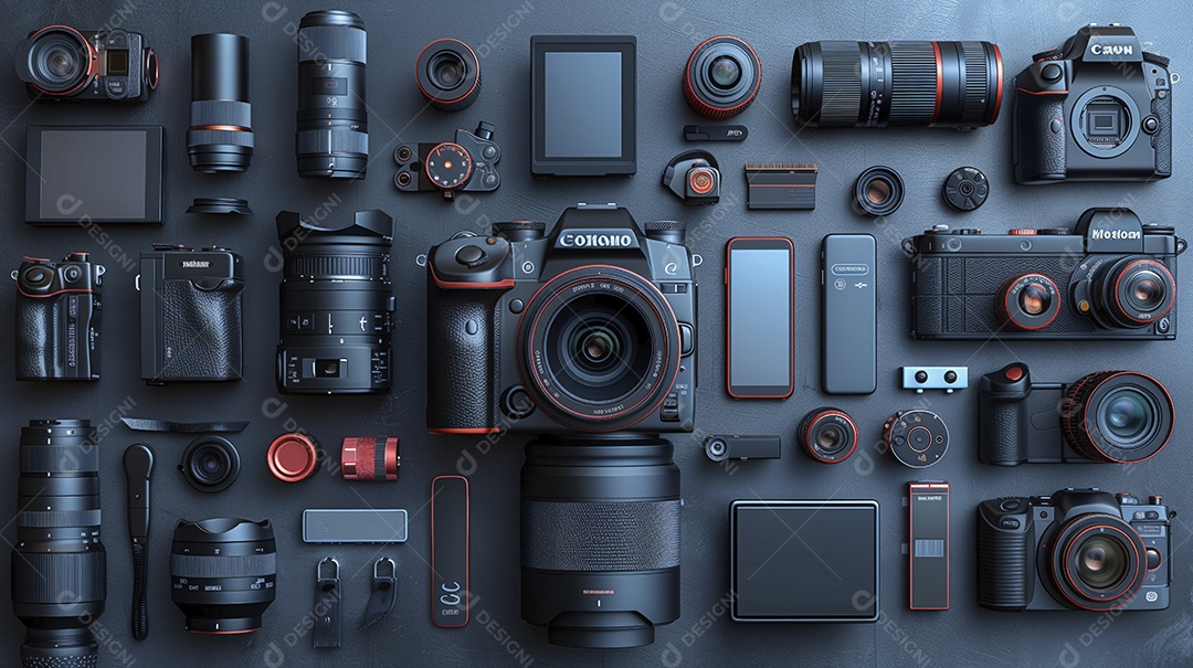 Equipamento fotográfico profissional de excelência