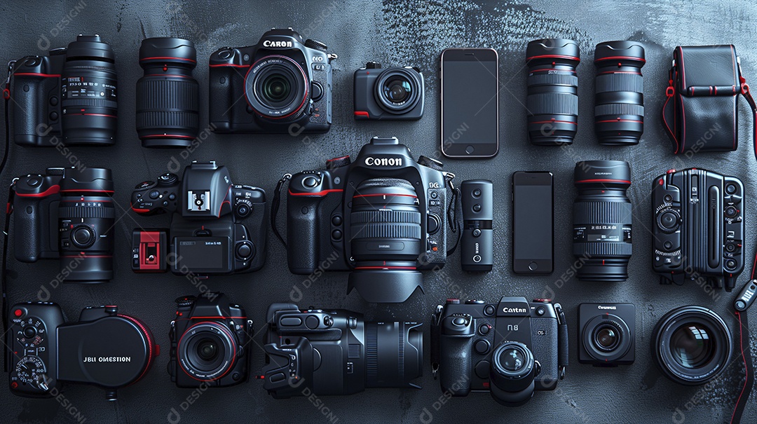 Equipamento fotográfico profissional de excelência
