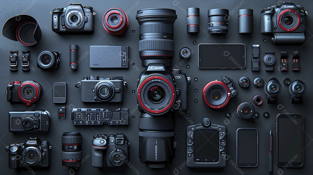 Equipamento fotográfico profissional de excelência