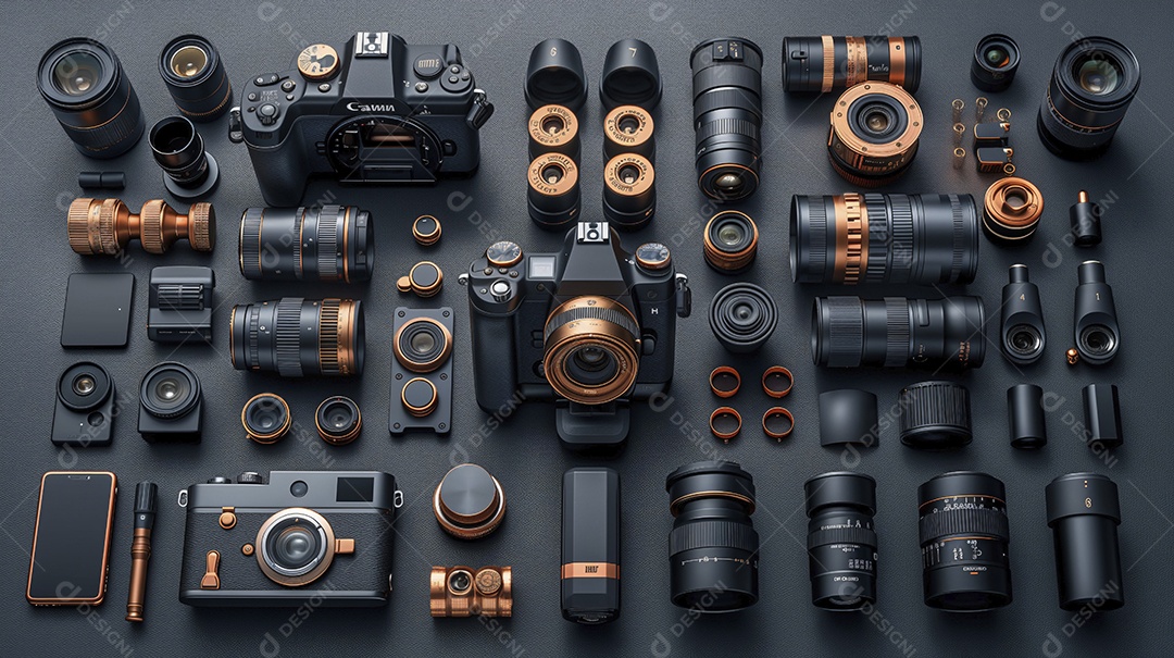 Equipamento fotográfico profissional de excelência