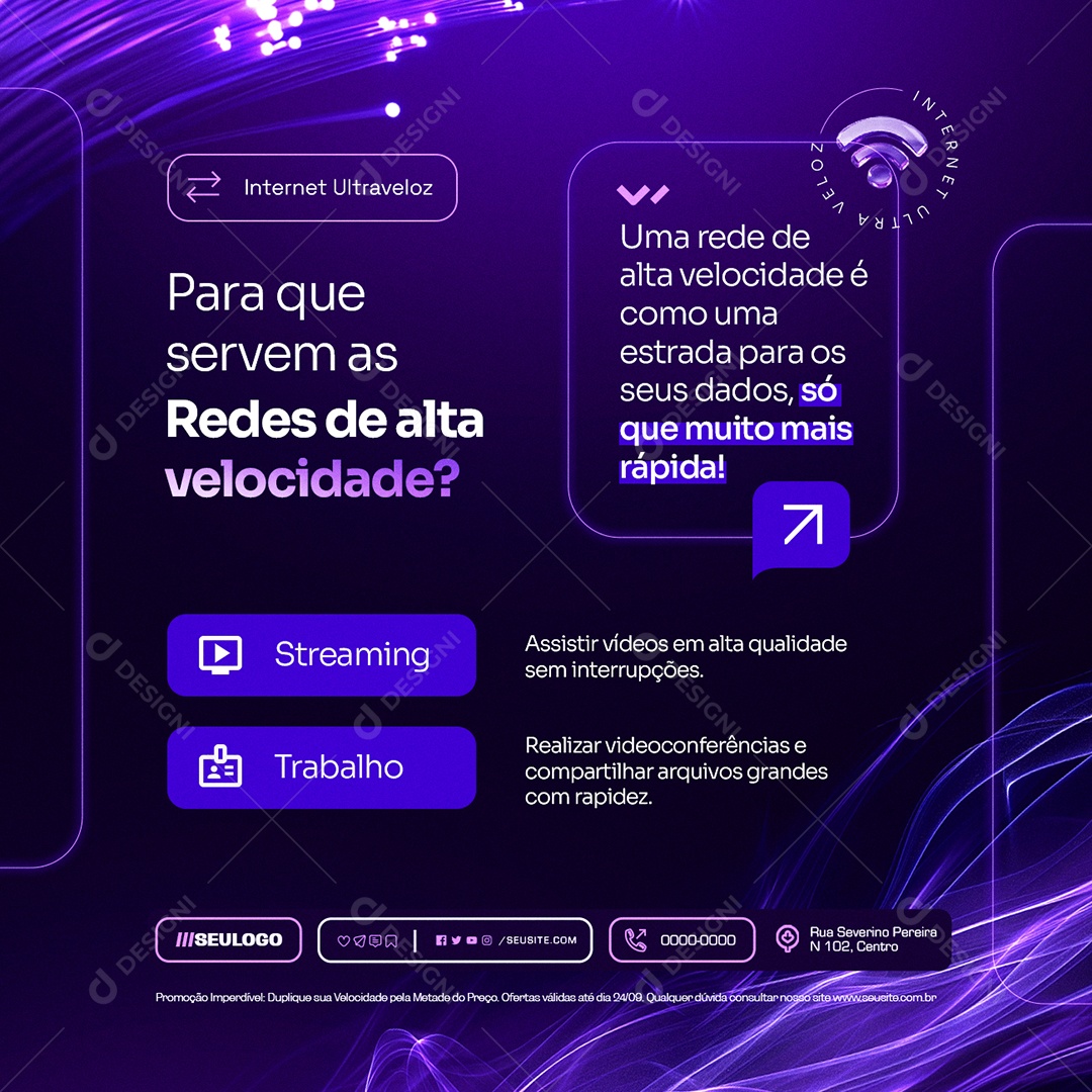Suportes de Redes Internet Streaming Trabalho Social Media PSD Editável