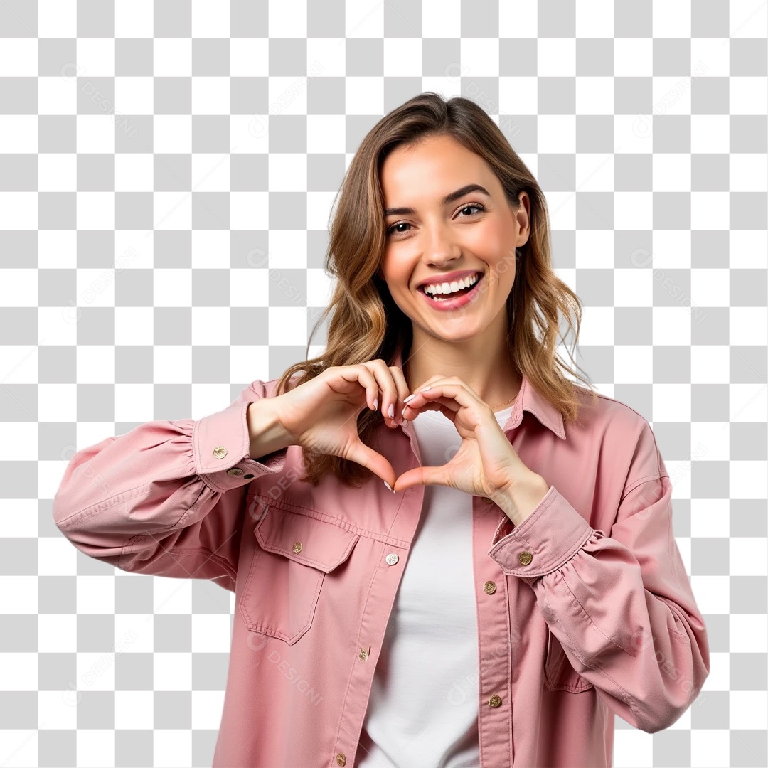 Mulheres Outubro Rosa PNG Transparente