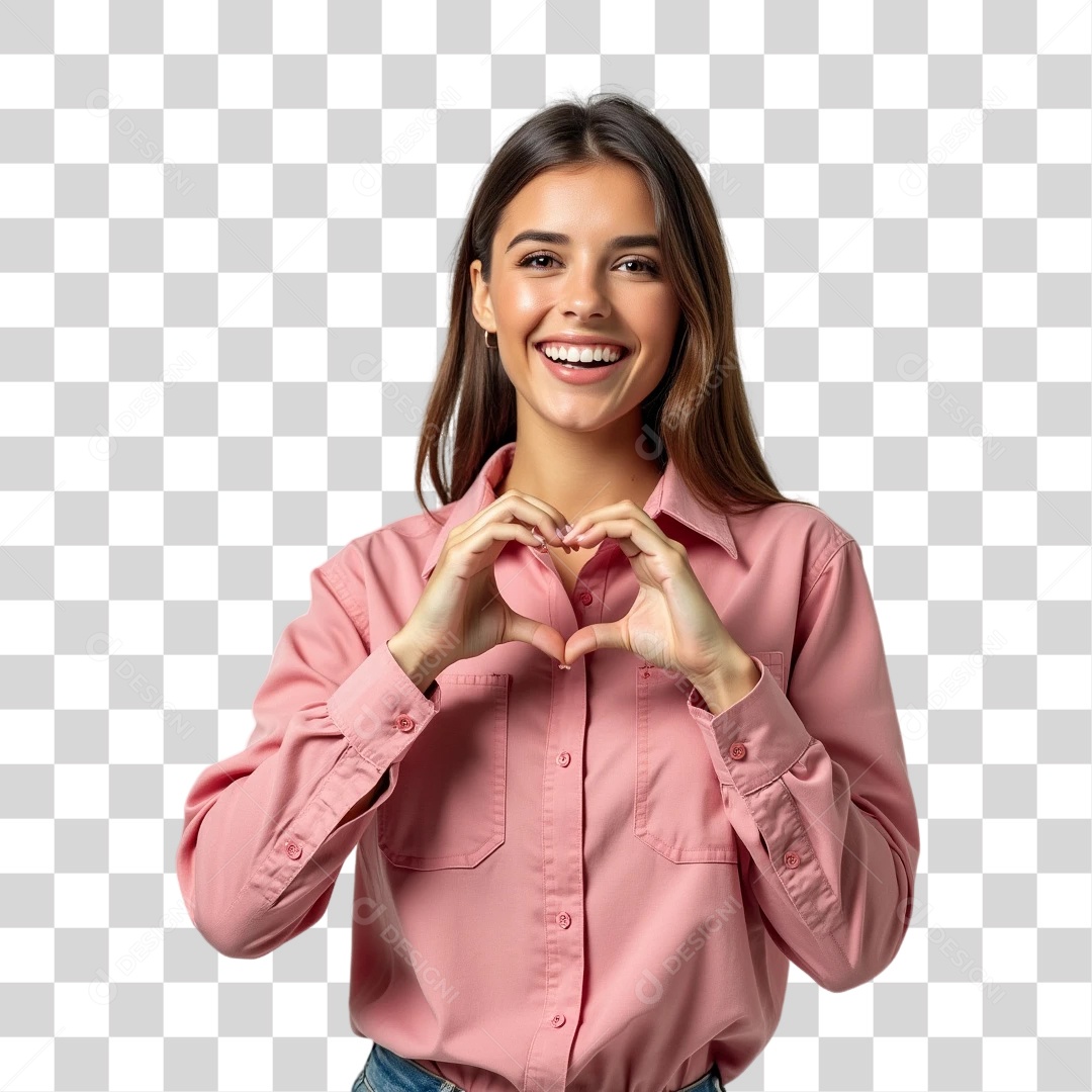 Mulheres Outubro Rosa PNG Transparente