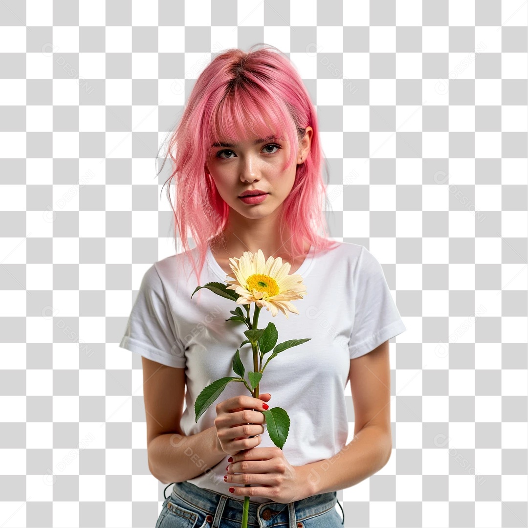 Mulheres Outubro Rosa PNG Transparente