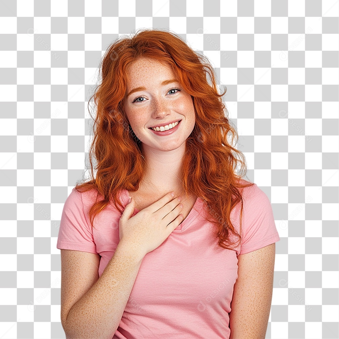 Mulheres Outubro Rosa PNG Transparente