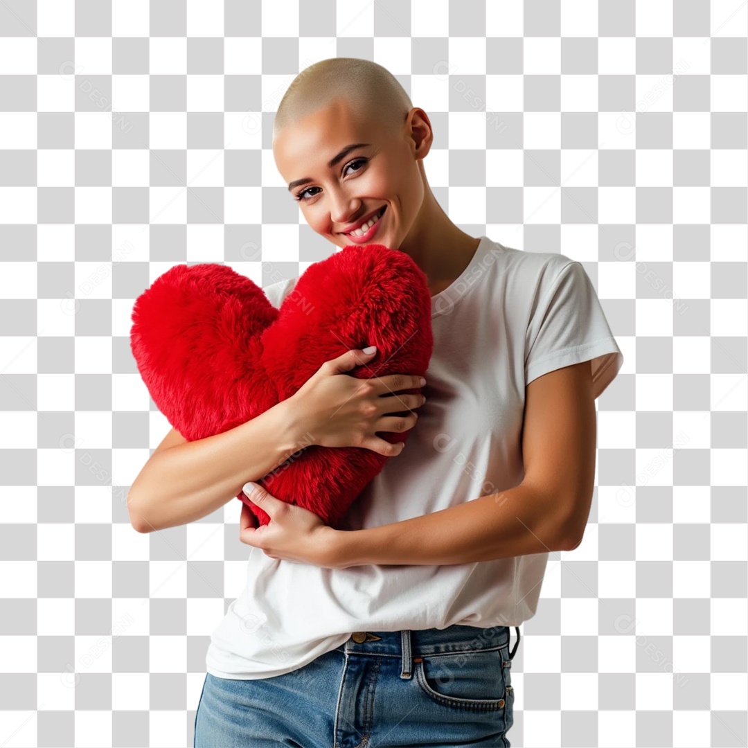 Mulheres Outubro Rosa PNG Transparente