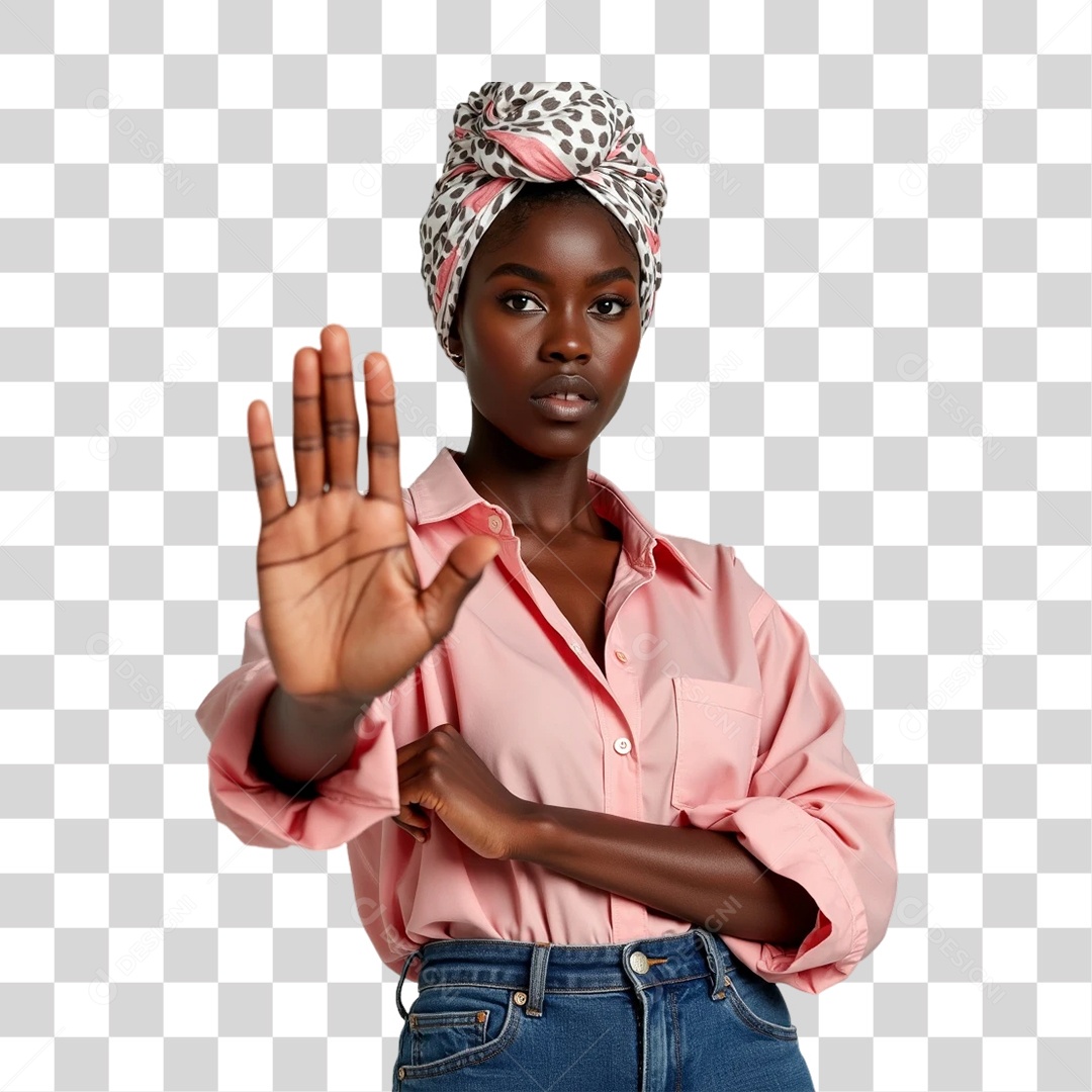 Mulheres Outubro Rosa PNG Transparente