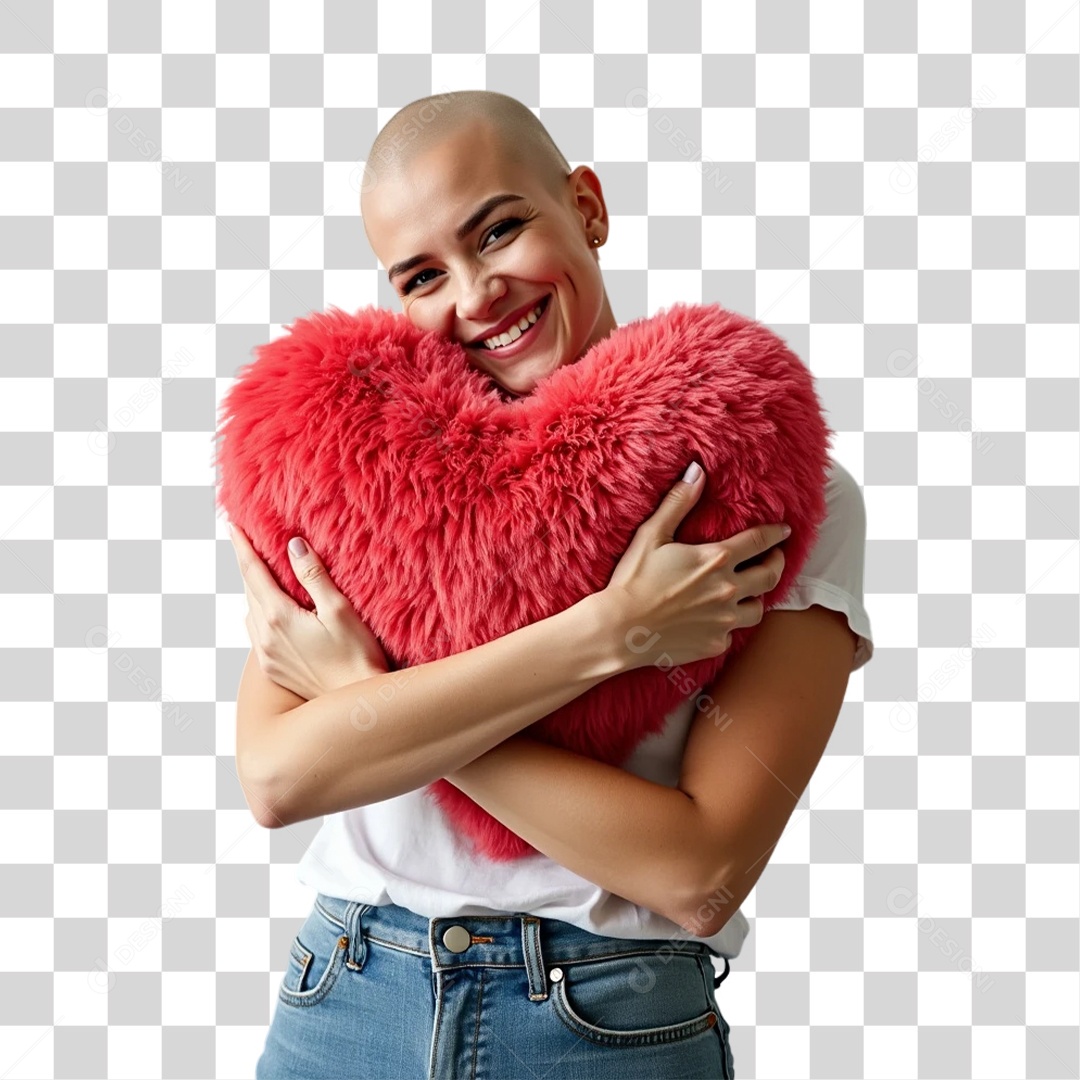 Mulheres Outubro Rosa PNG Transparente