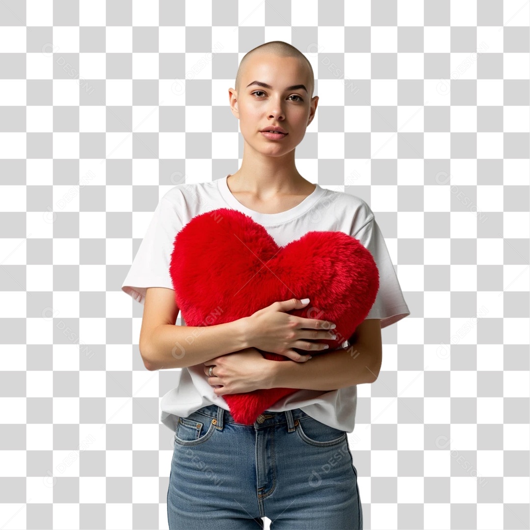 Mulheres Outubro Rosa PNG Transparente