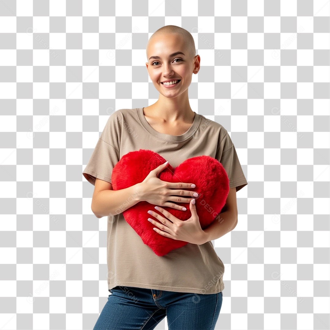 Mulheres Outubro Rosa PNG Transparente