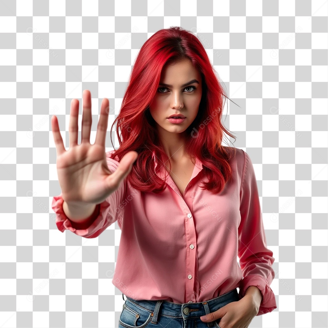 Mulheres Outubro Rosa PNG Transparente