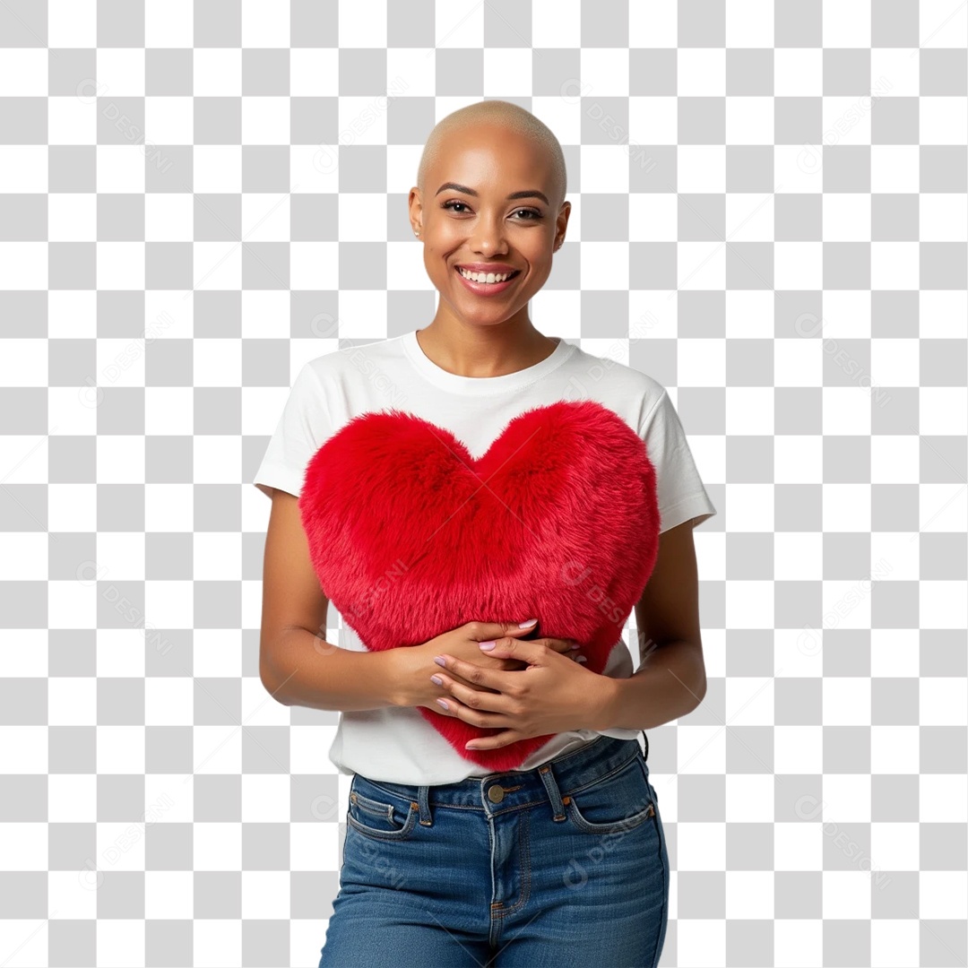 Mulheres Outubro Rosa PNG Transparente