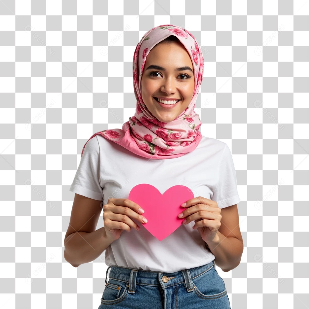 Mulheres Outubro Rosa PNG Transparente