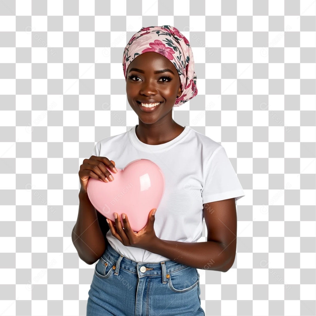 Mulheres Outubro Rosa PNG Transparente