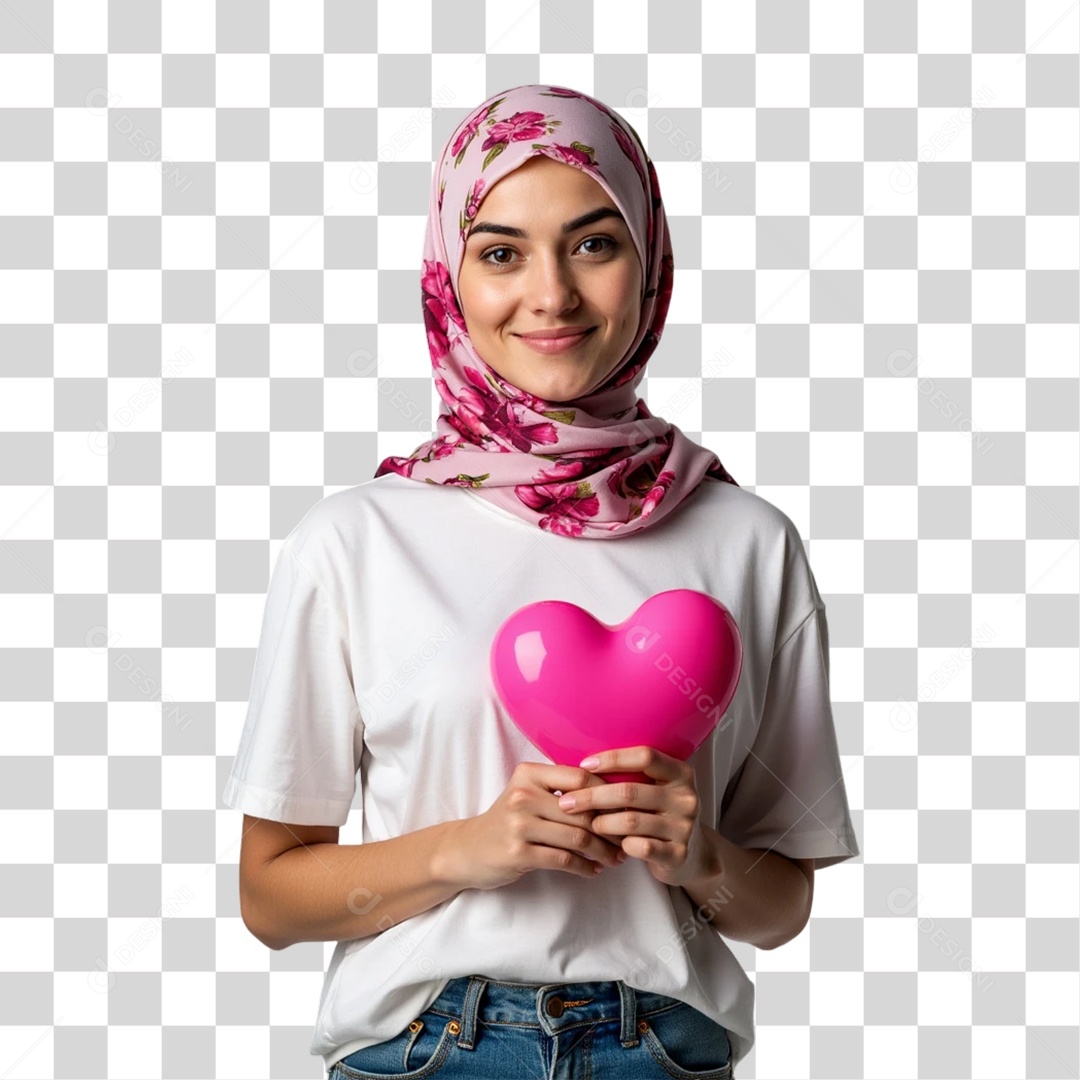 Mulheres Outubro Rosa PNG Transparente