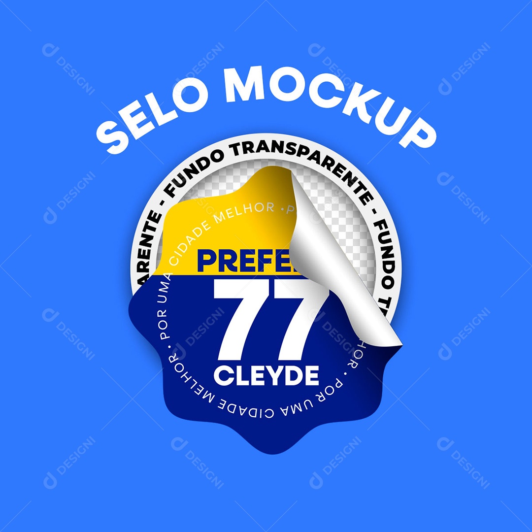 Modelo De Mockup Para Política PSD Editável