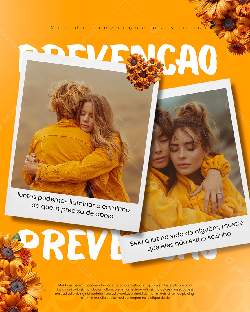 Setembro Amarelo Social Media PSD Editável