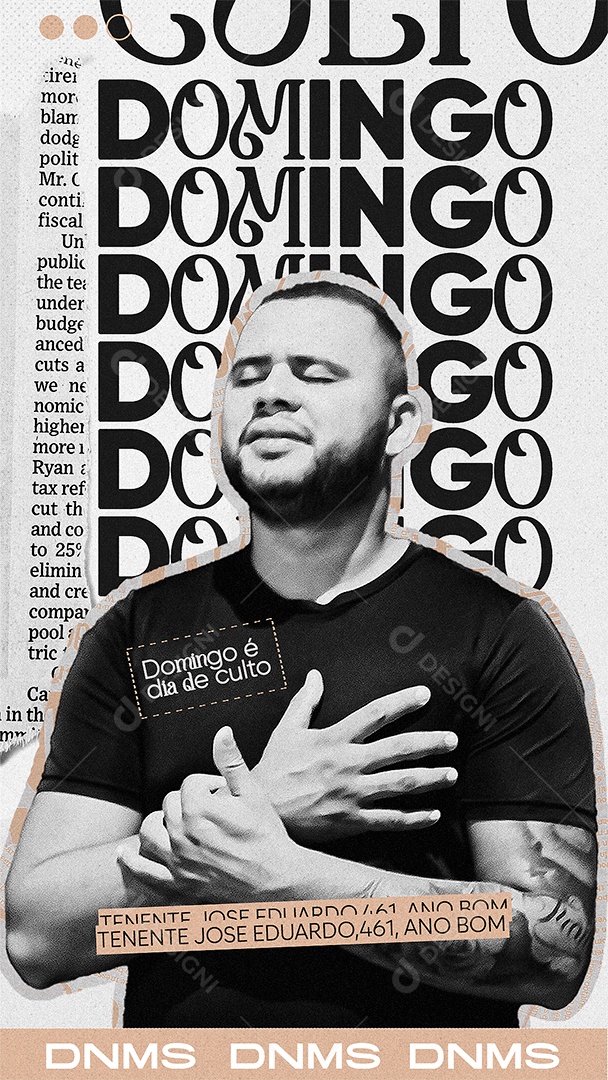 Story Gospel Social Media PSD Editável