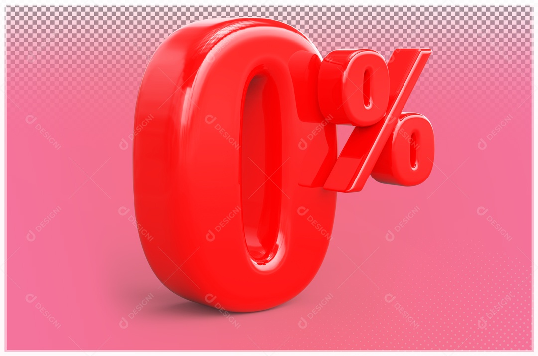Discount of 0% OFF 3D Element Red for PSD Composition