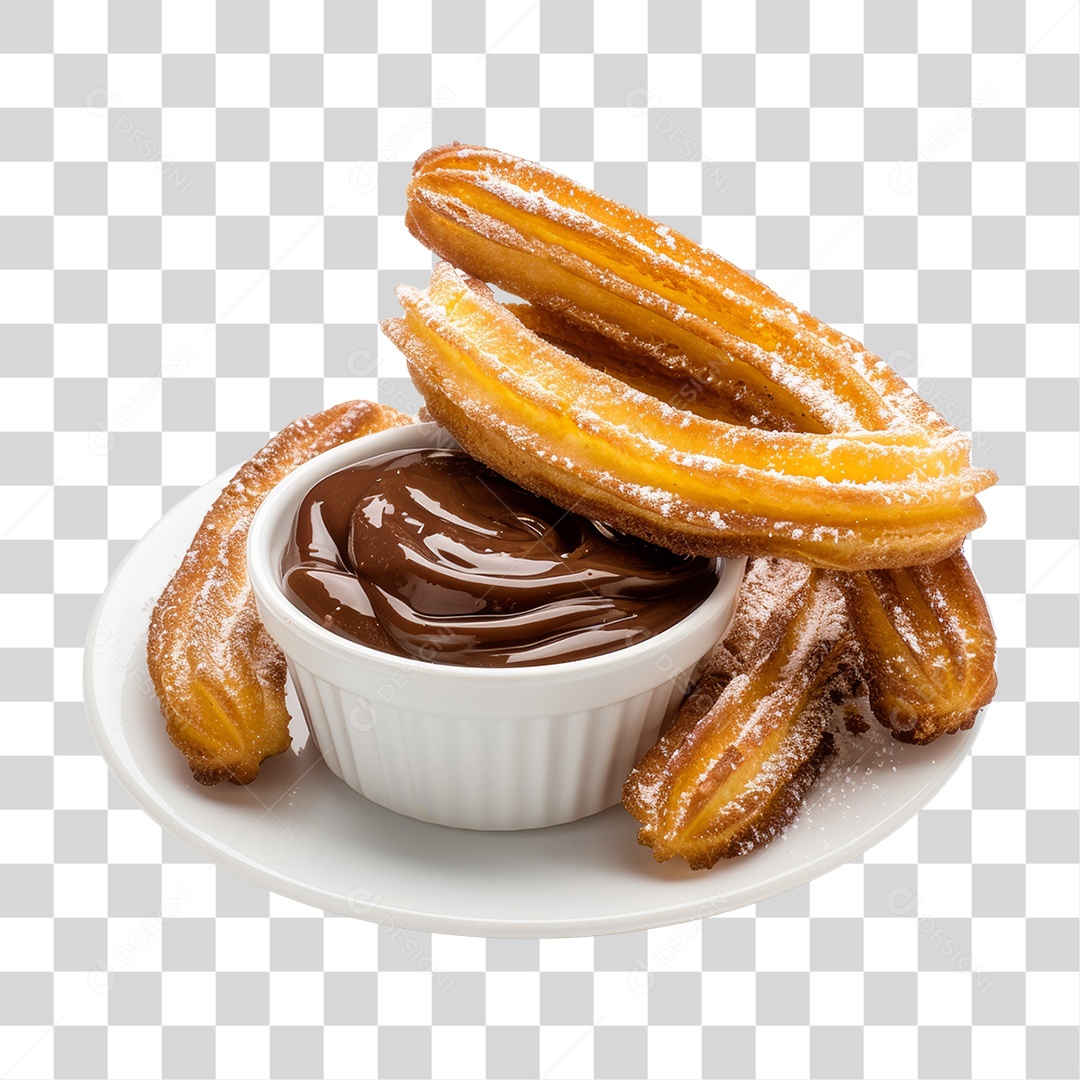 Churros Doces PNG Transparente
