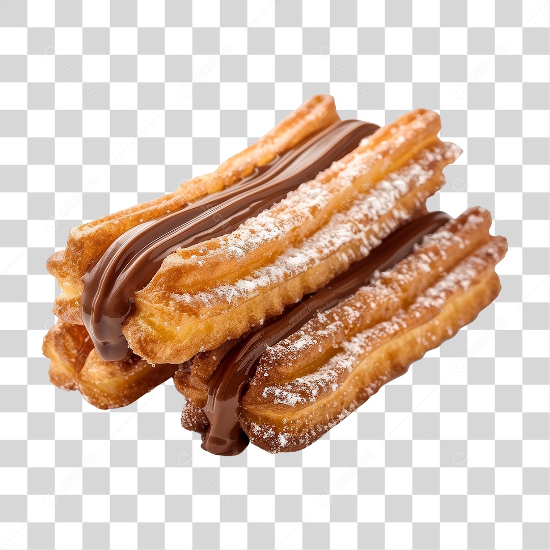 Churros Doces PNG Transparente