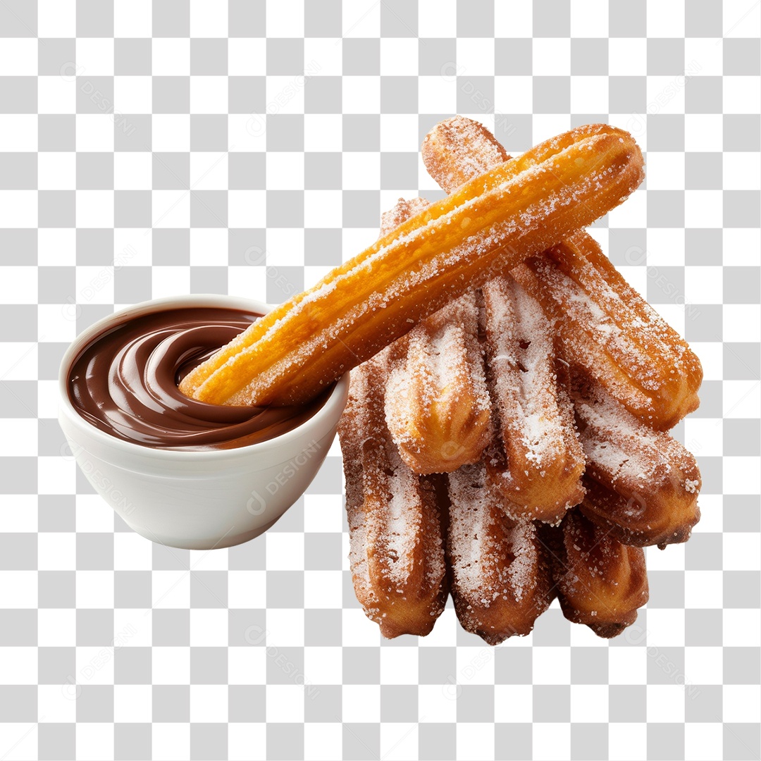 Churros Doces PNG Transparente