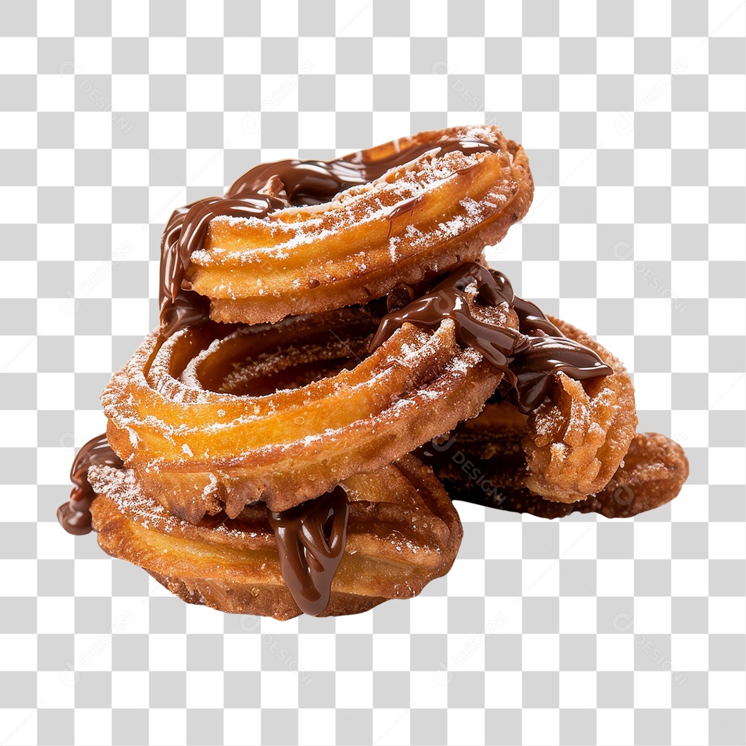 Churros Doces PNG Transparente