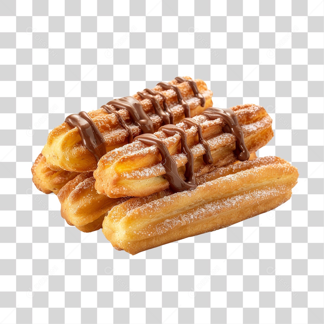 Churros Doces PNG Transparente