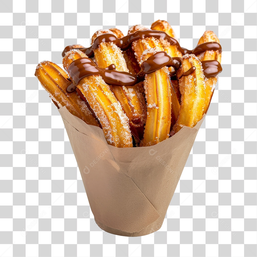 Churros Doces PNG Transparente