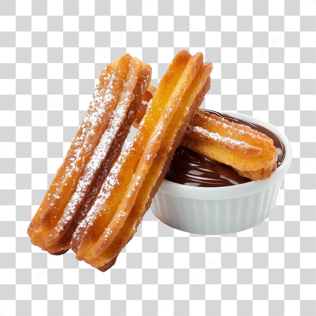 Churros Doces PNG Transparente