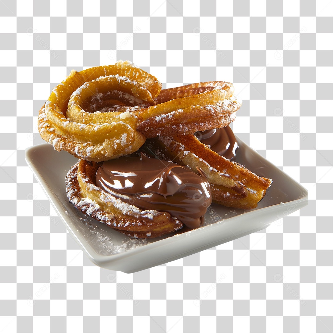 Churros Doces PNG Transparente