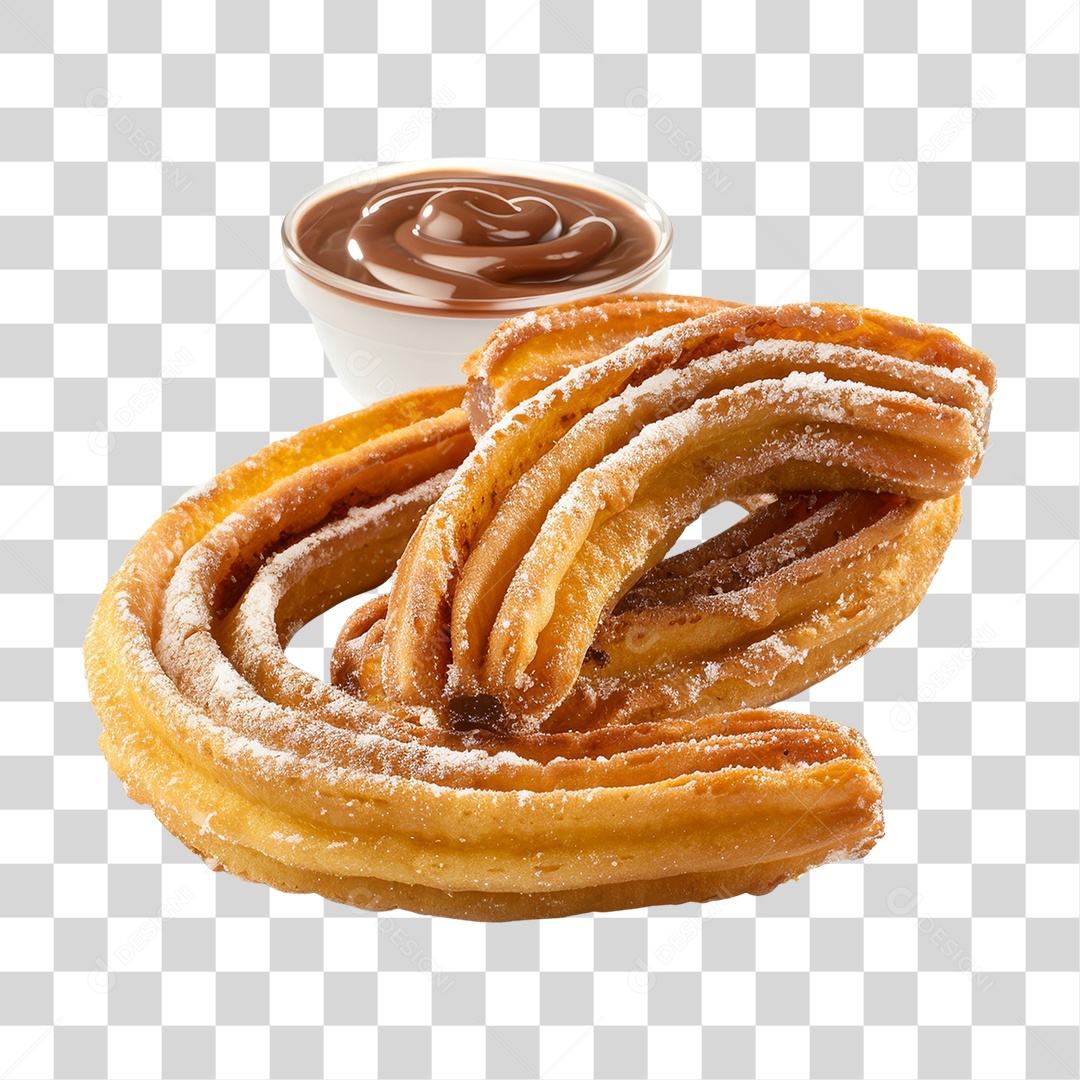 Churros Doces PNG Transparente