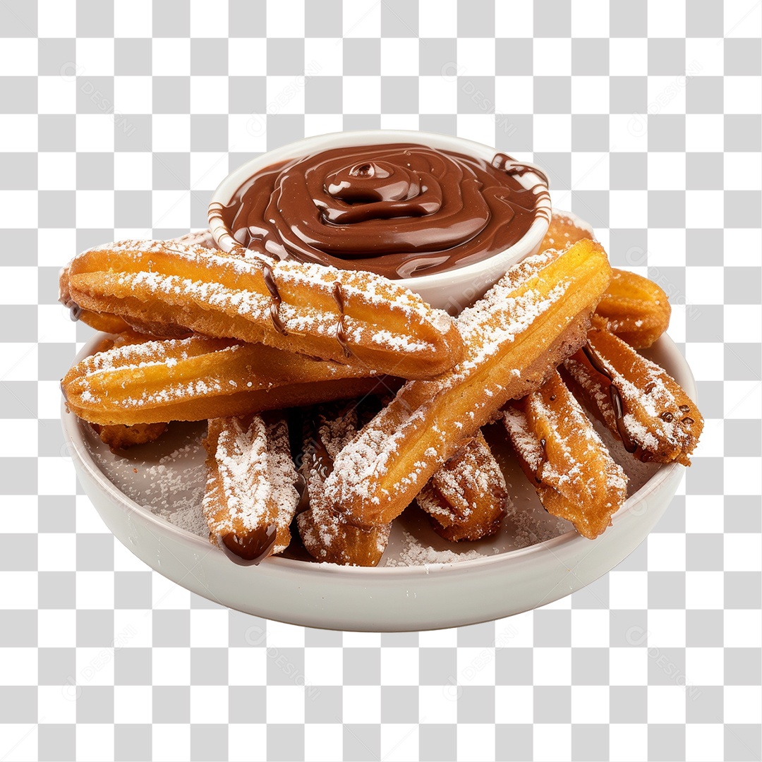 Churros Doces PNG Transparente