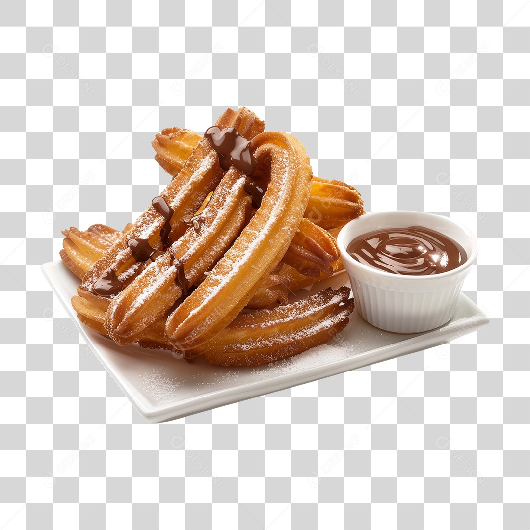 Churros Doces PNG Transparente